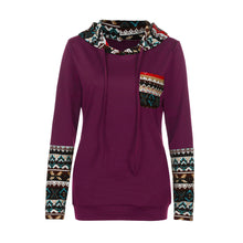 Long Sleeve Patchwork Loose Shirt - Superior Urban