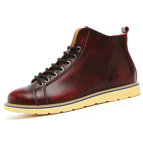 Retro Urban Genuine Leather Low-cut Boots - Superior Urban