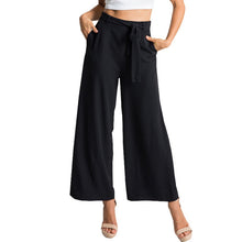Fetoo Stylish Casual Wide Leg Ankle Length Pants - Superior Urban