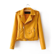 PU Leather Jacket with Zipper - Superior Urban