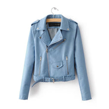 PU Leather Jacket with Zipper - Superior Urban