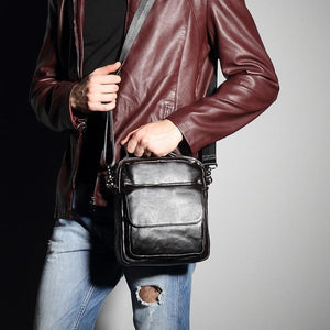 Genuine Leather Messenger Bag - Superior Urban