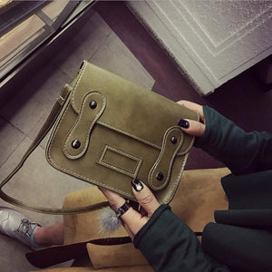 Women's Retro Patchwork Crossbody Bag - Superior Urban
