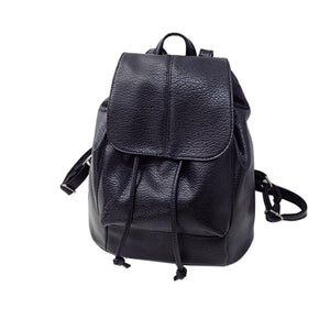 Leather Backpack with drawstring - Superior Urban