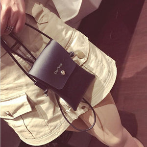 Women's Leather Slim, Crossbody Shoulder Bag - Superior Urban