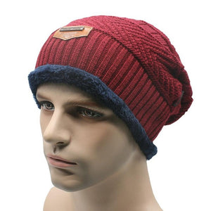 Warm Baggy Knitted Beanie - Superior Urban