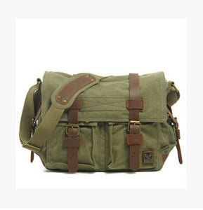 'I AM LEGEND' Vintage Military Style Canvas Messenger Bag - Superior Urban