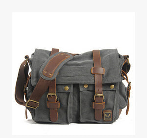 'I AM LEGEND' Vintage Military Style Canvas Messenger Bag - Superior Urban