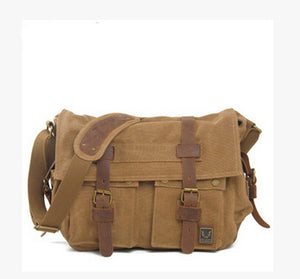 'I AM LEGEND' Vintage Military Style Canvas Messenger Bag - Superior Urban