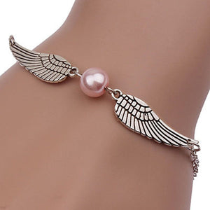 Silver Angel Wings - Dove of Peace Bracelet - Superior Urban