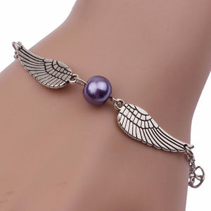 Silver Angel Wings - Dove of Peace Bracelet - Superior Urban