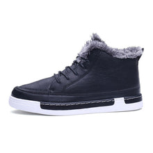 Warm Men's Leather Ankle Boots - Winter Edition - Superior Urban