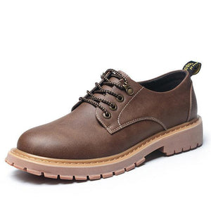 Genuine Leather Men's Outdoor Work Shoes - Winter and Autumn Editions - Superior Urban