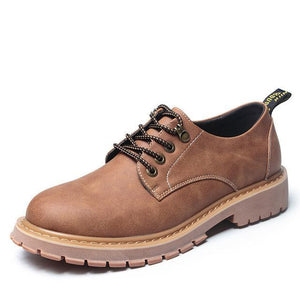 Genuine Leather Men's Outdoor Work Shoes - Winter and Autumn Editions - Superior Urban