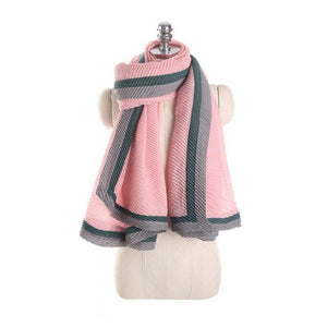 Casual 3 Colour Stripe Neck Scarf - Superior Urban