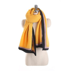 Casual 3 Colour Stripe Neck Scarf - Superior Urban