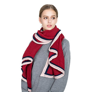 Casual 3 Colour Stripe Neck Scarf - Superior Urban