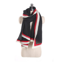 Casual 3 Colour Stripe Neck Scarf - Superior Urban