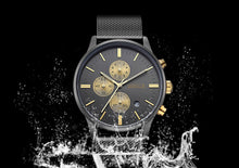 Baogela Men's Chronograph Stainless Steel Mesh Strap Quartz Wrist Watch - Superior Urban