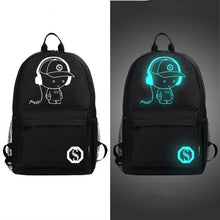 Night Glow Backpack with USB Connection Port - Superior Urban