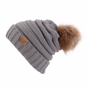 Crochet Warm Knitted Wool Ski Beanie - Superior Urban