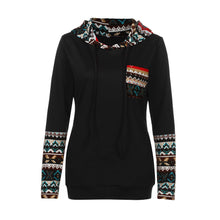 Long Sleeve Patchwork Loose Shirt - Superior Urban