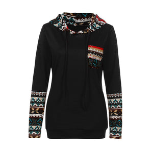 Long Sleeve Patchwork Loose Shirt - Superior Urban