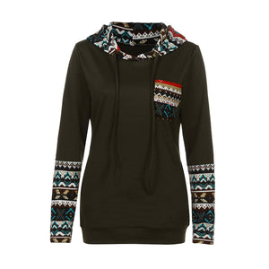 Long Sleeve Patchwork Loose Shirt - Superior Urban