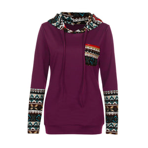 Long Sleeve Patchwork Loose Shirt - Superior Urban