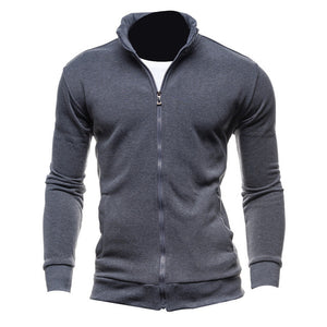 Long Sleeve Zippered Sweatshirt - Superior Urban