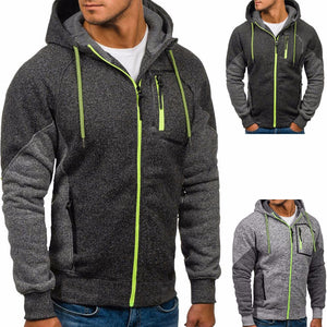 Slim, Winter Hooded Sweatshirt - Superior Urban