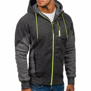 Slim, Winter Hooded Sweatshirt - Superior Urban