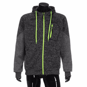 Slim, Winter Hooded Sweatshirt - Superior Urban