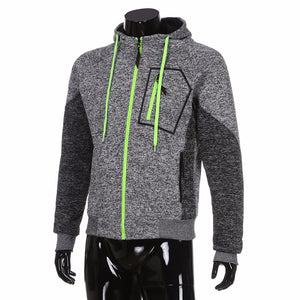 Slim, Winter Hooded Sweatshirt - Superior Urban