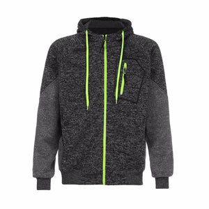 Slim, Winter Hooded Sweatshirt - Superior Urban