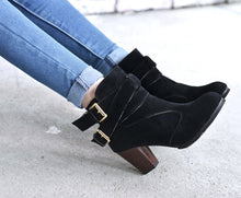 Belt Buckle Ankle Boots - Superior Urban