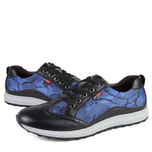 Genuine Leather and Camo Canvas Style Men's Shoes - Superior Urban