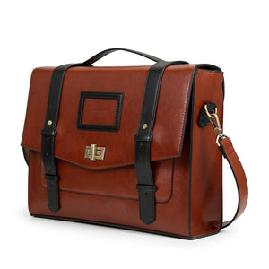Leather Messenger Bag - Hand, Shoulder & Backpack - Superior Urban