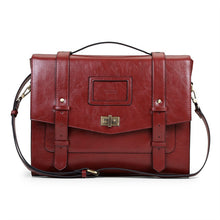 Leather Messenger Bag - Hand, Shoulder & Backpack - Superior Urban