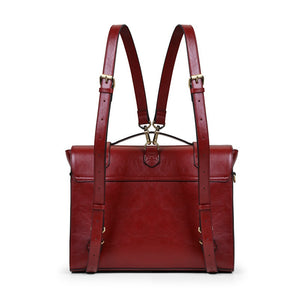 Leather Messenger Bag - Hand, Shoulder & Backpack - Superior Urban