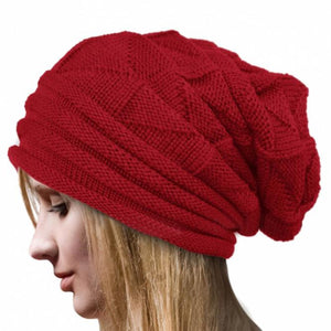 Crochet Warm Wool Knitted Beanie - Superior Urban
