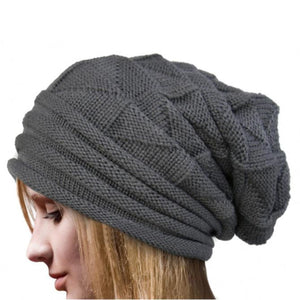 Crochet Warm Wool Knitted Beanie - Superior Urban