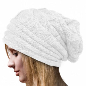 Crochet Warm Wool Knitted Beanie - Superior Urban