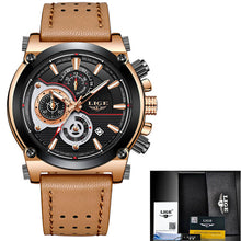 Stylish Waterproof Leather Sports Watch - Superior Urban