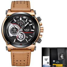 Stylish Waterproof Leather Sports Watch - Superior Urban