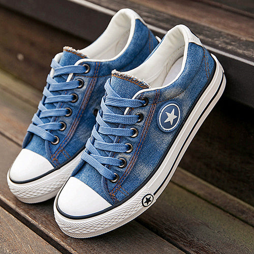 Denim Summer Flats - Superior Urban