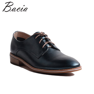 Bacia Genuine Leather Lace-up Dress Shoes - Superior Urban