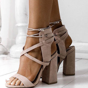 Open-toe Dress High Heels - 10cm Heels - Superior Urban