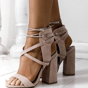 Open-toe Dress High Heels - 10cm Heels - Superior Urban