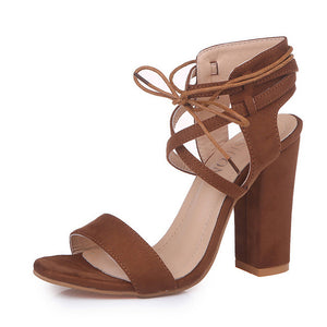 Open-toe Dress High Heels - 10cm Heels - Superior Urban